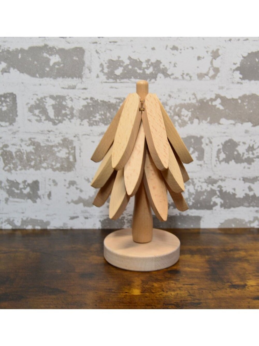 Wooden Trivet Tree With 3 Detachable Parts